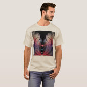 T-shirt Jonglage Abstrait Art moderne Imaginaire fractal (Devant entier)