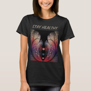 T-shirt Jonglage Abstrait Moderne Fantaisie Art Fractal Te