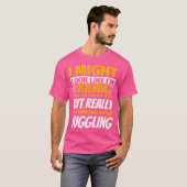 T-shirt Jonglerie On dirait que j'écoute (Devant entier)