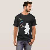 T-shirt Jongleur d'impression arrière (Devant entier)