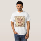 T-shirt Jongleur tribal (Devant entier)