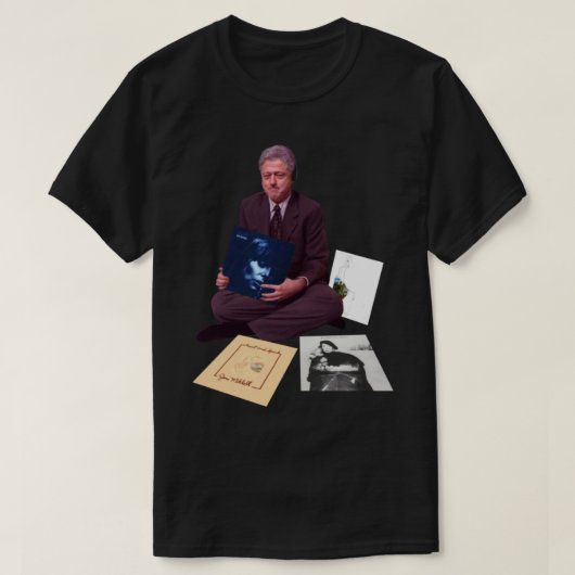 T-shirt Joni Mitchell Joni Mitchell Swag Album Collection (Design devant)