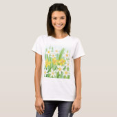 T-shirt jonquilles à ressort (Devant entier)