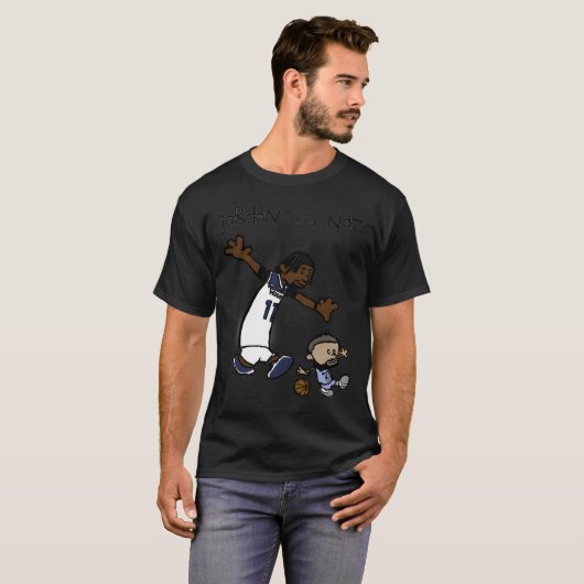 T-shirt Jordan And Naz (Calvin And Hobbes) (Devant entier)