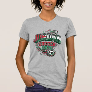 T-shirt Jordan Football 2026 Football Gras Typographie de 