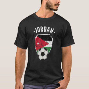 T-shirt Jordan Soccer Jordanie Drapeau Football Fierté jor