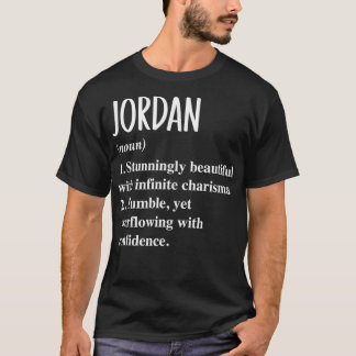 T-shirt Jordanie Prénom Définition Ide cadeau personnalisé