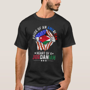 T-shirt Jordanien American America Pride Pays étranger J