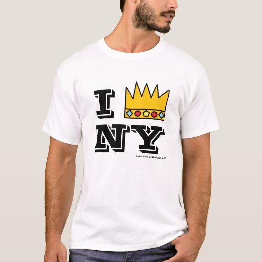 T-shirt J'ordonne New York (Devant)