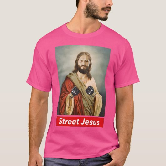 T-shirt Jorge Masvidal Street Jesus Slogan (Devant)