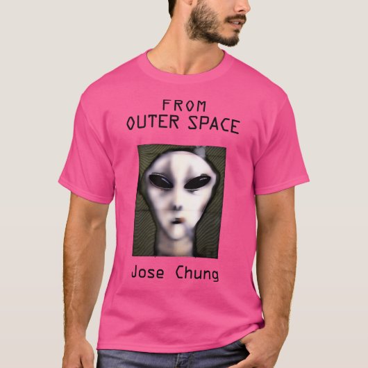 T-shirt Jose Chung De L'Espace (Devant)