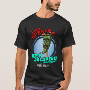 T-shirt Jose Jalapeno Sur Un Bâton Green Bay WI 2023