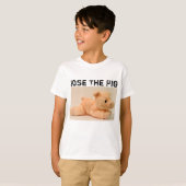 T-shirt Jose The Pig Kids (Devant entier)