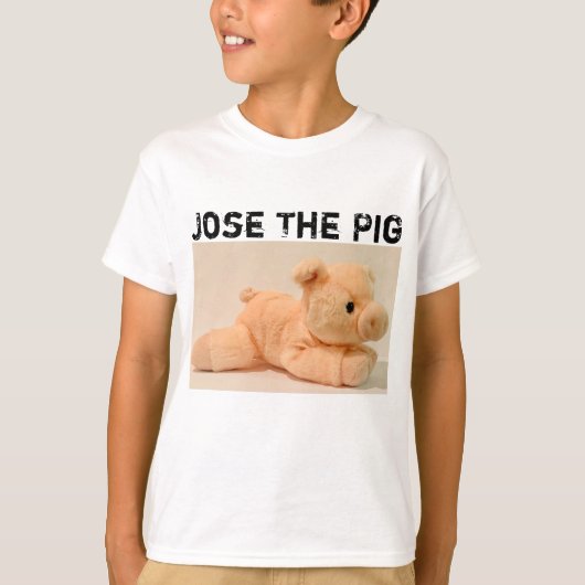 T-shirt Jose The Pig Kids (Devant)