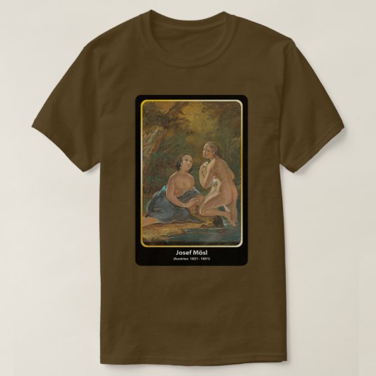 T-shirt Josef Msl Austrian 1821 1851 classical art (Design devant)