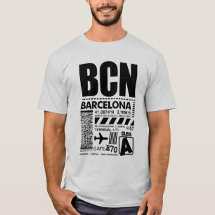 T-shirt Josep Tarradellas Aéroport de Barcelone El Prat