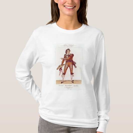 T-shirt Joseph Isidore Samson dans le rôle de Figaro (Devant)