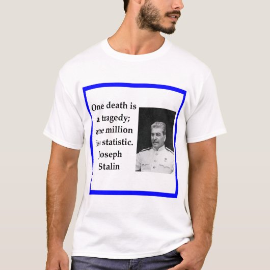 T-shirt Joseph Stalin (Devant)