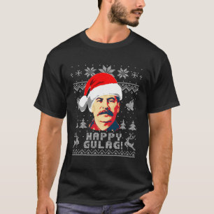 T-shirt Joseph Stalin Joyeux goulag Funny Christmas