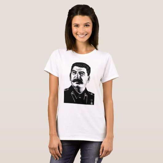 T-shirt Joseph Stalin, USSR, CCCP, Soviet Union, Communism (Devant entier)