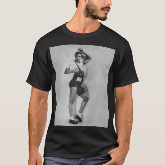 T-shirt Joséphine Baker pose classique (Devant)