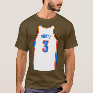 T-shirt Josh Giddey Oklahoma City Jersey Qiangy 1