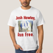 T-shirt Josh hawley dirige gratuitement retro (Devant)