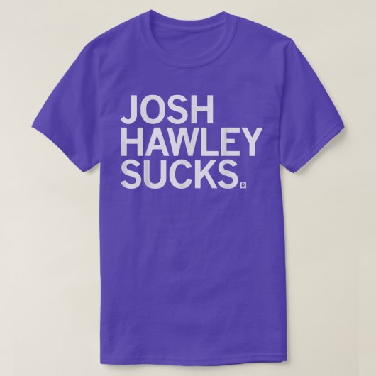 T-shirt Josh Hawley Sucks (Design devant)