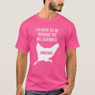 T-shirt Josh Jan 6 Hawley Chicken Running Away