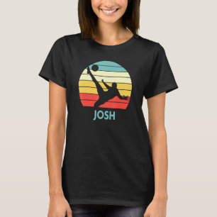 T-shirt Josh Name Soccer Personnalisé