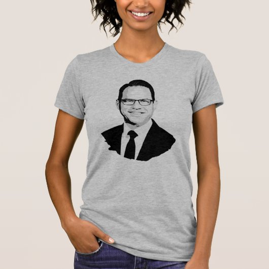 T-shirt Josh Shapiro Bust (Devant)