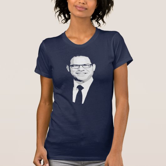 T-shirt Josh Shapiro Bust (Devant)