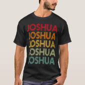 T-shirt Joshua Retro Nom Humour Nom (Devant)
