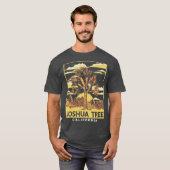 T-shirt Joshua Tree National Park, Graphisme Vintage (Devant entier)