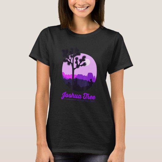 T-shirt Joshua Tree National Park Hiking Camping Joshua Tr (Devant)