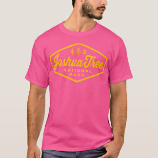 T-shirt Joshua Tree National Park Retro Hexagon Badge Camp
