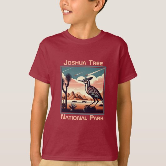 T-shirt Joshua Tree National Park Retro Souvenir Cadeaux E (Devant)