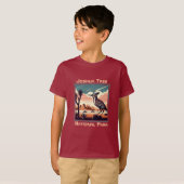 T-shirt Joshua Tree National Park Retro Souvenir Cadeaux E (Devant entier)