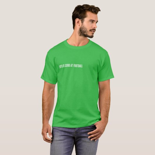T-shirt Jota est bon Tee - Vert (Devant entier)