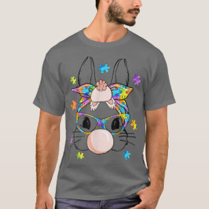 T-shirt Jote Bunny Face Bubblegum lunettes Sensibilisation