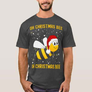 T-shirt Jote Christmas Bumble Bee Oh Christmas Tree Joke S