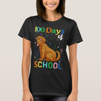 T-shirt Jote Golden Retriever Amoureux de les chiens étudi