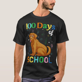 T-shirt Jote Golden Retriever Amoureux de les chiens étudi
