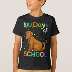 T-shirt Jote Golden Retriever Amoureux de les chiens étudi