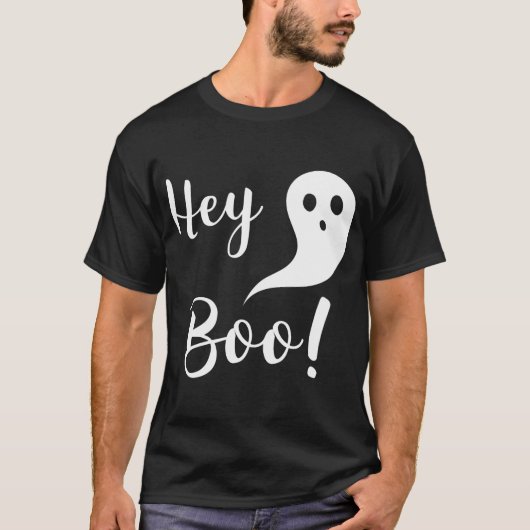 T-shirt Jote Halloween Hey Boo (Devant)