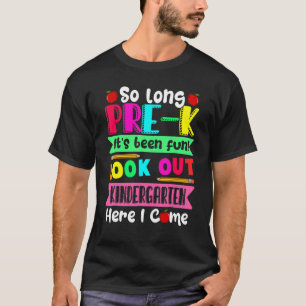 T-shirt Jote Pré K Graduation Bienvenue maternelle
