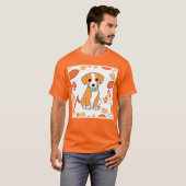 T-shirt Jote Puppy Fall (Devant entier)