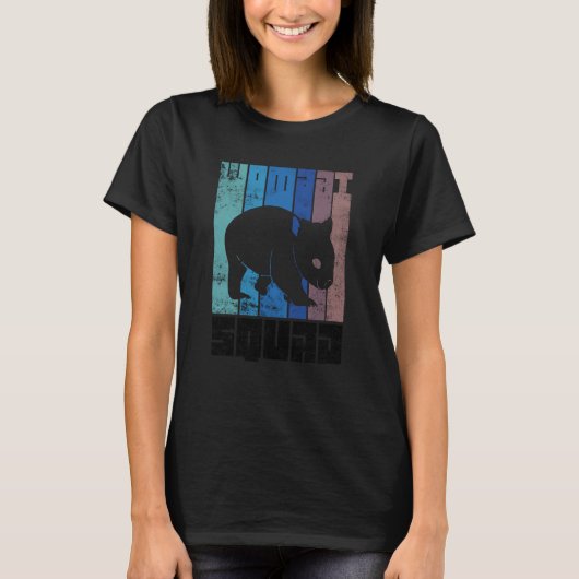 T-shirt Jote Wombat Squad Rodent Wilderness (Devant)