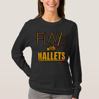 T-shirt Joue avec des maillets