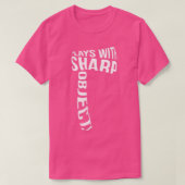 T-shirt Joue Avec Objets Sharp Ax Lover (Design devant)